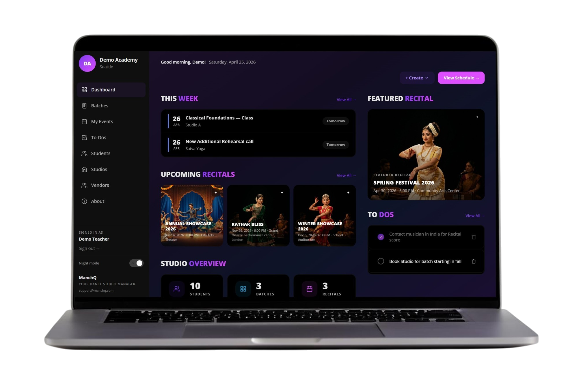ManchQ on desktop